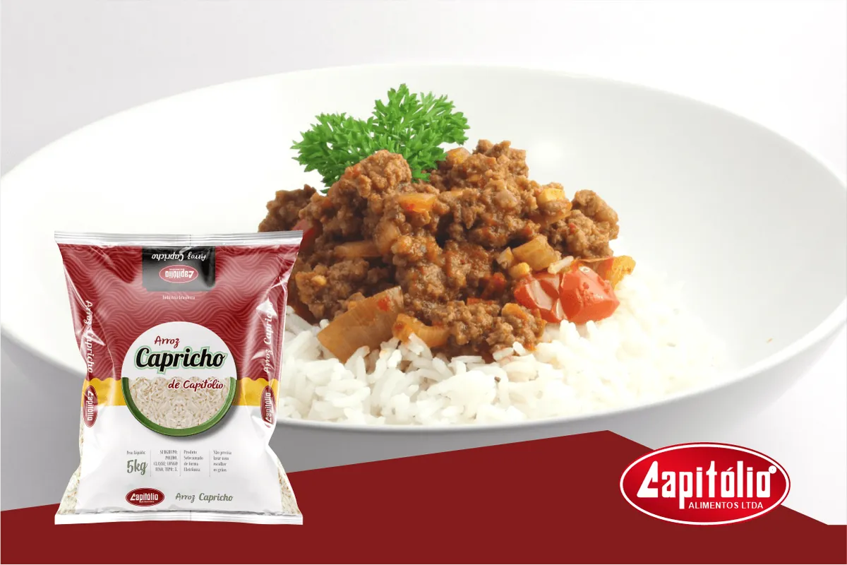 Arroz à Bolonhesa com Capricho